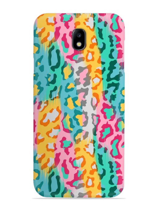 Seamless Vector Colorful Snap Case for Samsung Galaxy J7 (2017) Edge Zapvi