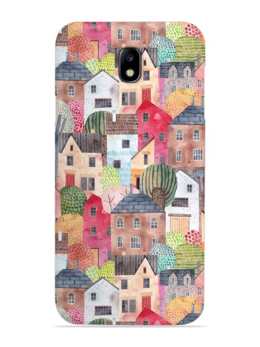 Abstract Seamless Pattern Snap Case for Samsung Galaxy J7 (2017) Edge Zapvi