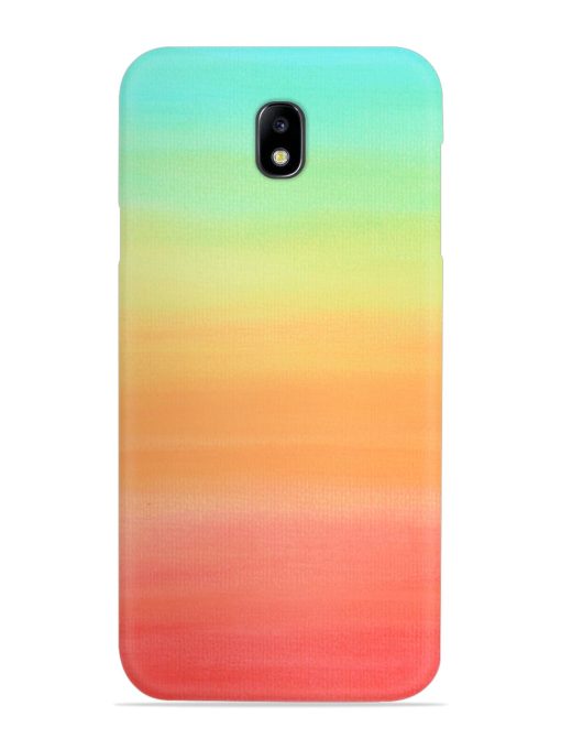 Background Sky Watercolor Snap Case for Samsung Galaxy J7 (2017) Edge Zapvi