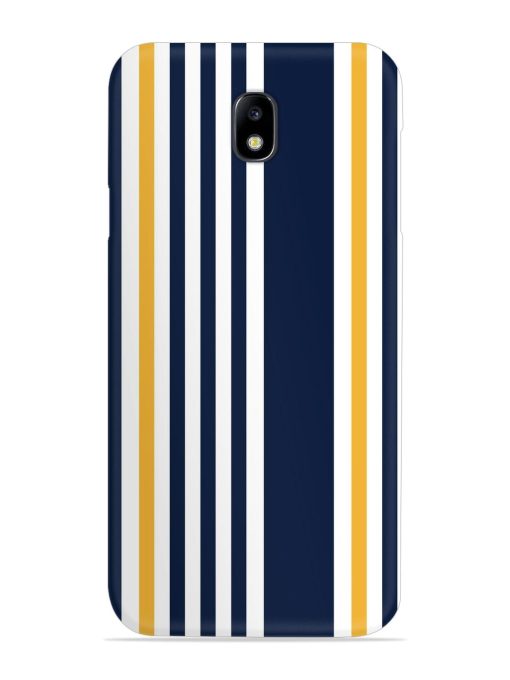 Seamless Stripe Pattern Snap Case for Samsung Galaxy J7 (2017) Edge Zapvi