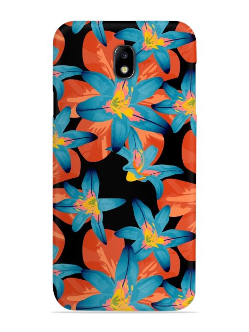 Philippine Flowers Seamless Snap Case for Samsung Galaxy J7 (2017) Edge Zapvi