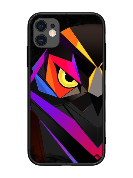 Wpap Owl Glossy Metal Phone Cover for Apple Iphone 11 Edge Zapvi