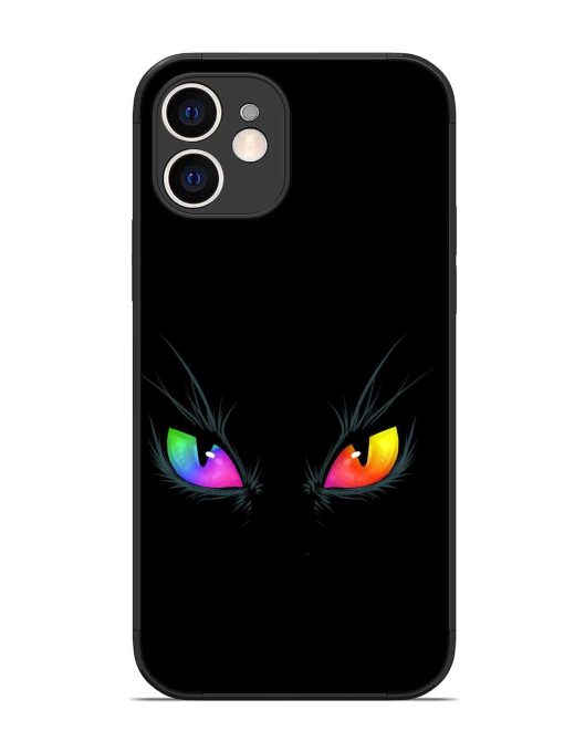 Cat Eyes Glossy Metal Phone Cover for Apple Iphone 12 Edge Zapvi