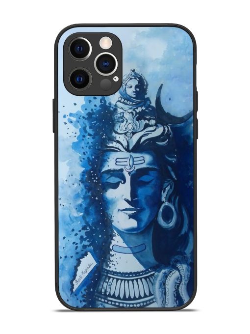 Shiv Art Glossy Metal Phone Cover for Apple Iphone 12 Pro Edge Zapvi