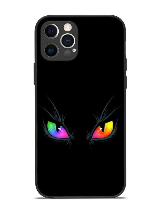 Cat Eyes Glossy Metal Phone Cover for Apple Iphone 12 Pro Edge Zapvi