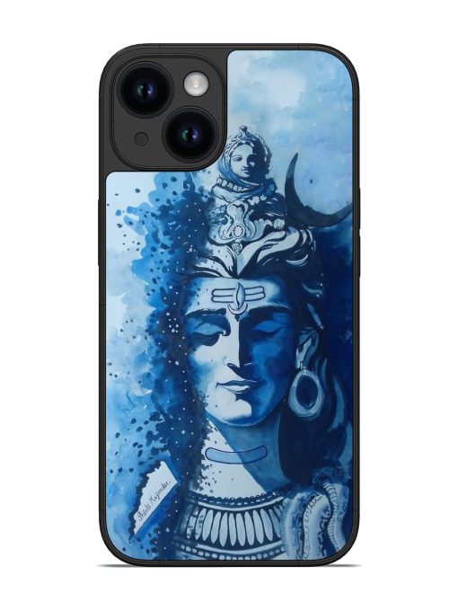 Shiv Art Glossy Metal Phone Cover for Apple Iphone 14 Edge Zapvi