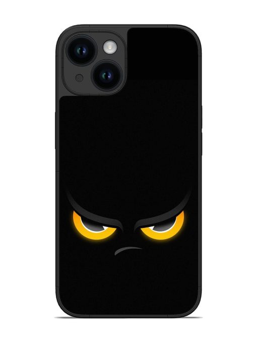 Scary Yellow Eye Glossy Metal TPU Phone Cover for Apple Iphone 14 Edge Zapvi