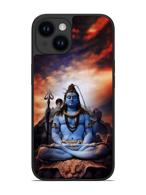 Jai Jai Shiv Glossy Metal Phone Cover for Apple Iphone 14 Edge Zapvi