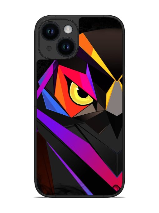 Wpap Owl Glossy Metal Phone Cover for Apple Iphone 14 Edge Zapvi