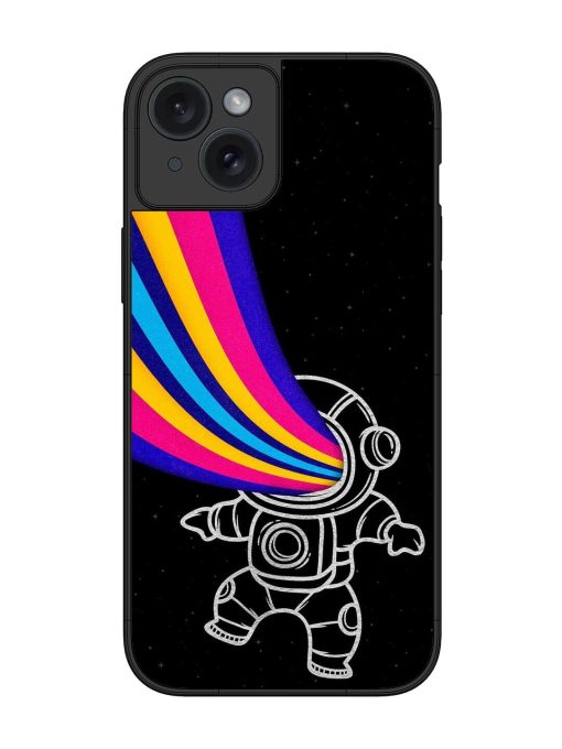 Astronaut Glossy Metal TPU Phone Cover for Apple Iphone 15 Plus Edge Zapvi