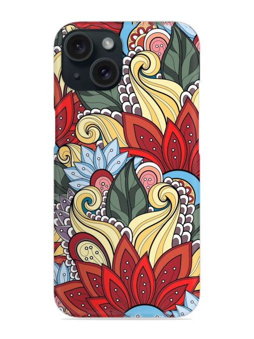 Flower Patterns Snap Case Edge Zapvi