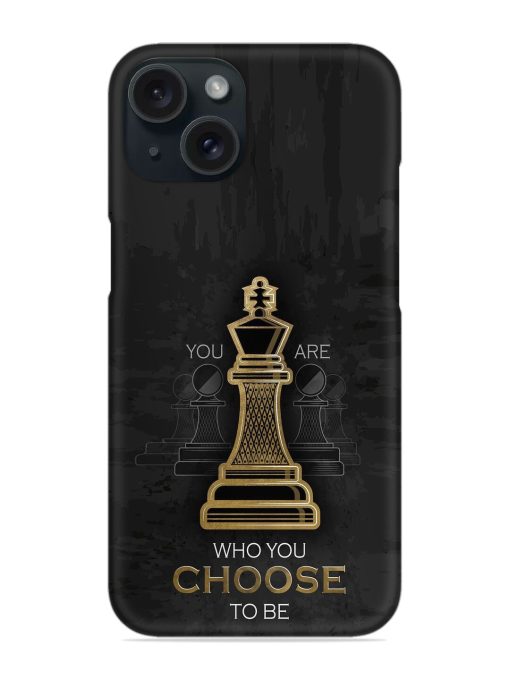 You Are Who Choose To Be Snap Case Edge Zapvi