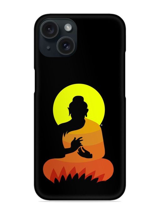 Buddha Art Black Snap Case Edge Zapvi