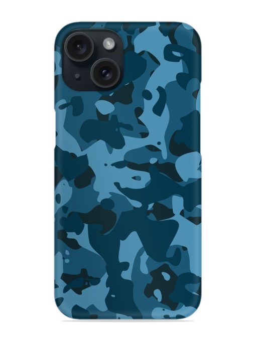 Dark Blue Shadow Army Military Art Snap Case Edge Zapvi