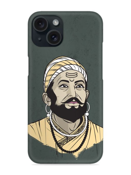 Shivaji Maharaj Vector Art Snap Case Edge Zapvi