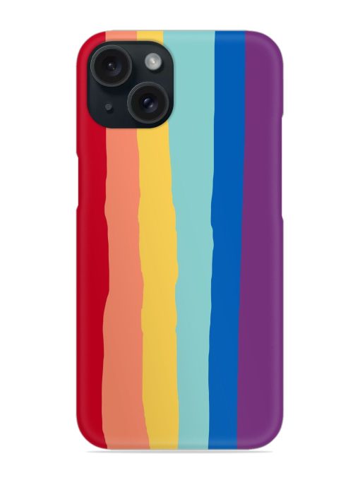 Rainbow Genuine Liquid Snap Case Edge Zapvi