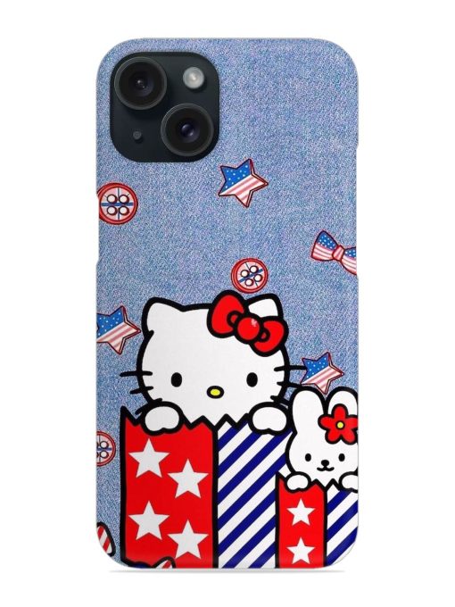 Jeans Hello Kitty Art Snap Case Edge Zapvi