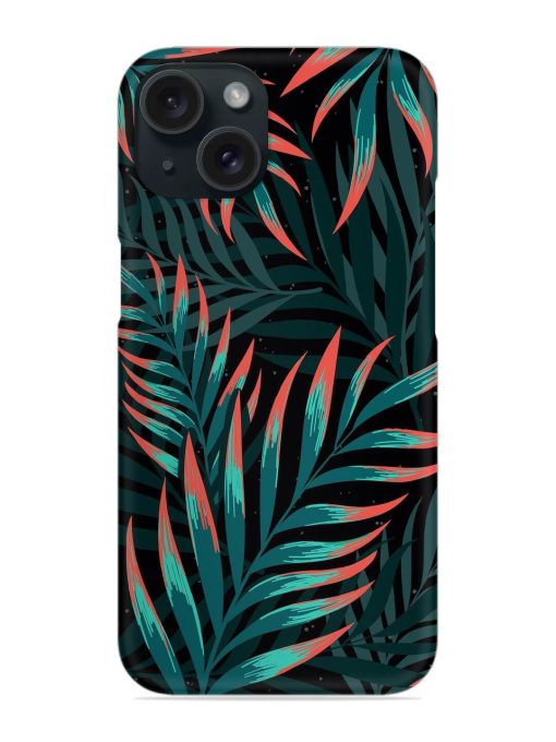 Green Leaf Art Snap Case Edge Zapvi