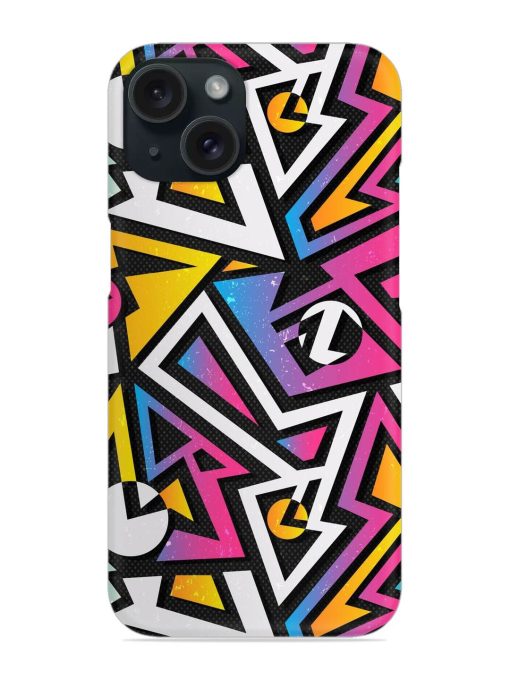 Abstract Music Geometric Snap Case Edge Zapvi