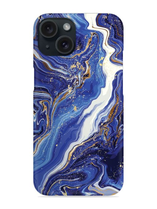 Blue Marble Gold Snap Case Edge Zapvi