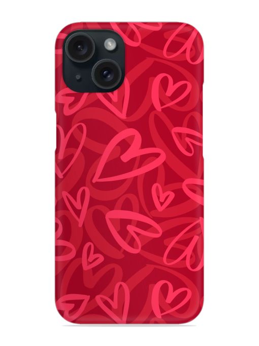 Seamless Romantic Pattern Snap Case Edge Zapvi