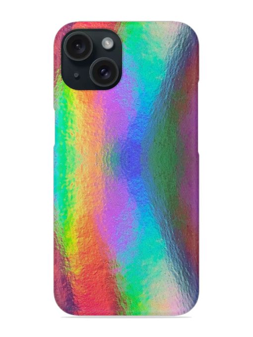 Colorful Holographic Background Snap Case Edge Zapvi