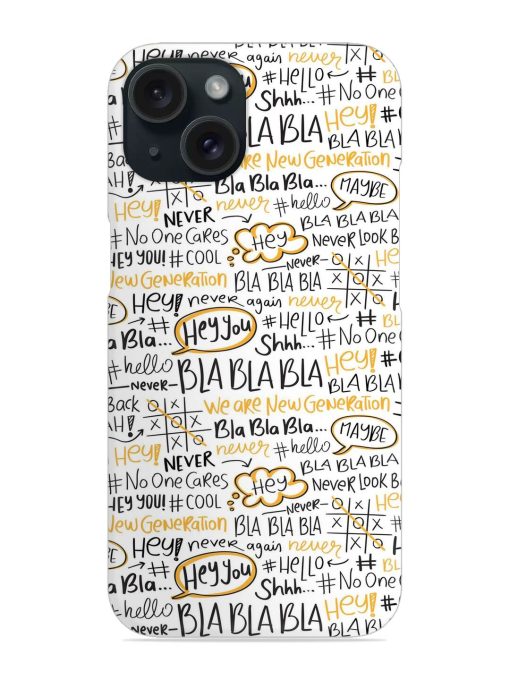 Cool Doodle Hand Snap Case Edge Zapvi