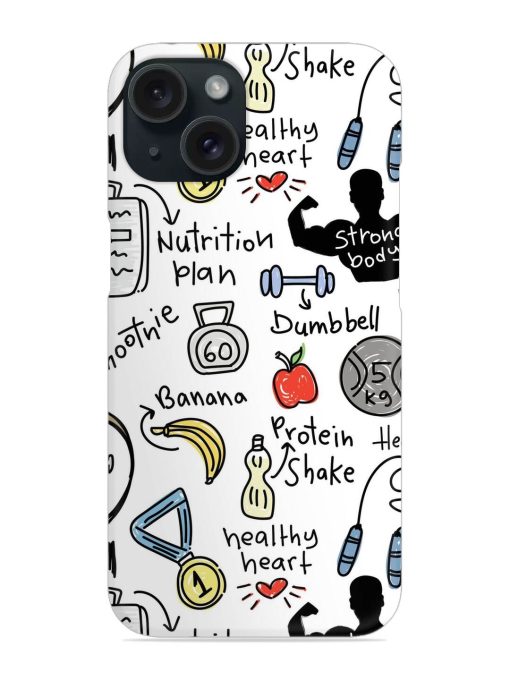 Healthy Lifestyle Concept Snap Case Edge Zapvi