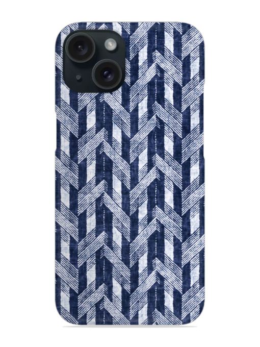 Abstract Herringbone Motif Snap Case Edge Zapvi