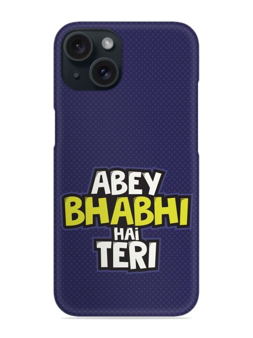 Abey Bhabhi Hai Snap Case Edge Zapvi