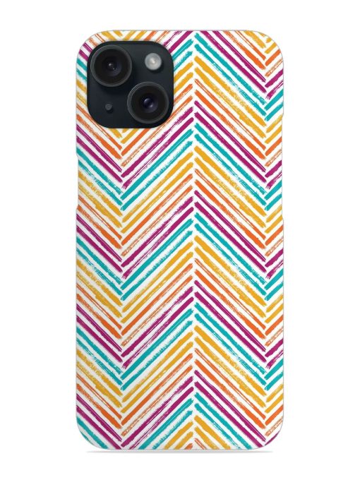 Scrapbook Chevron Fashion Snap Case Edge Zapvi