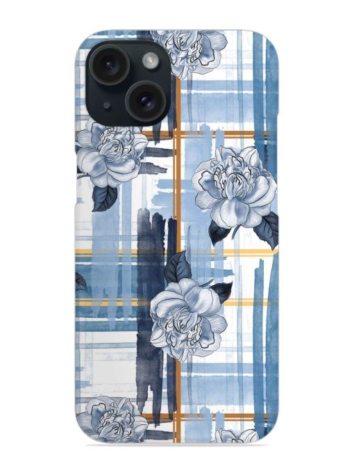 Watercolor Pattern Rose Snap Case Edge Zapvi