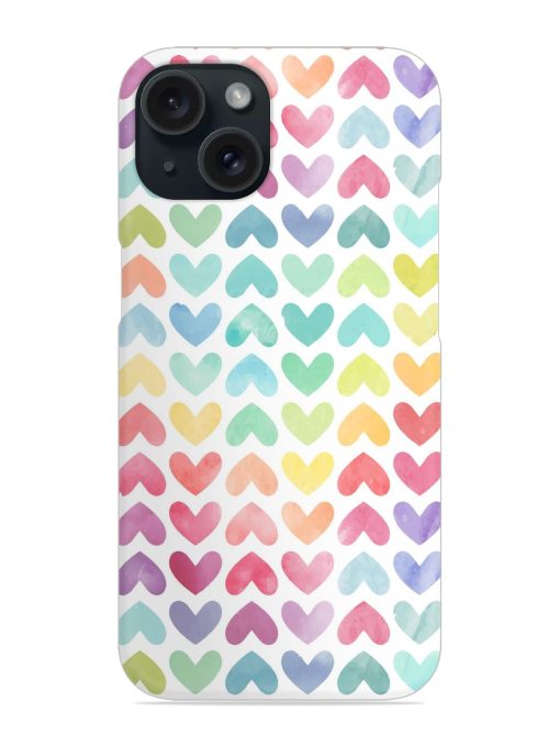 Seamless Colorful Watercolor Snap Case Edge Zapvi