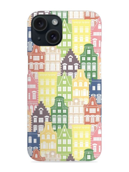 Seamless Shapes Pattern Snap Case Edge Zapvi