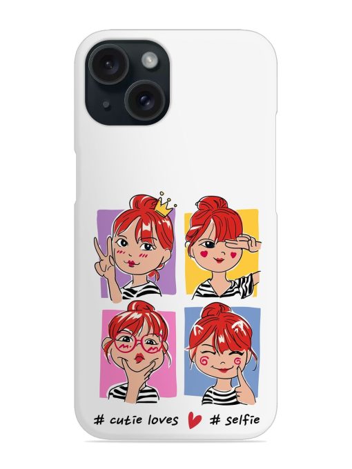 Selfie Slogan Cartoon Snap Case Edge Zapvi