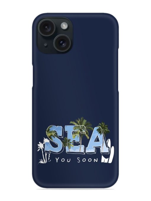 Sea You Soon Snap Case Edge Zapvi