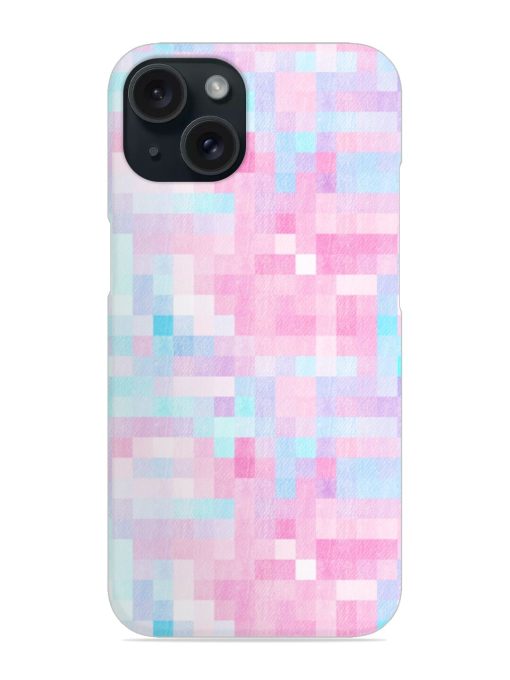 Abstract Pastel Mosaic Snap Case Edge Zapvi