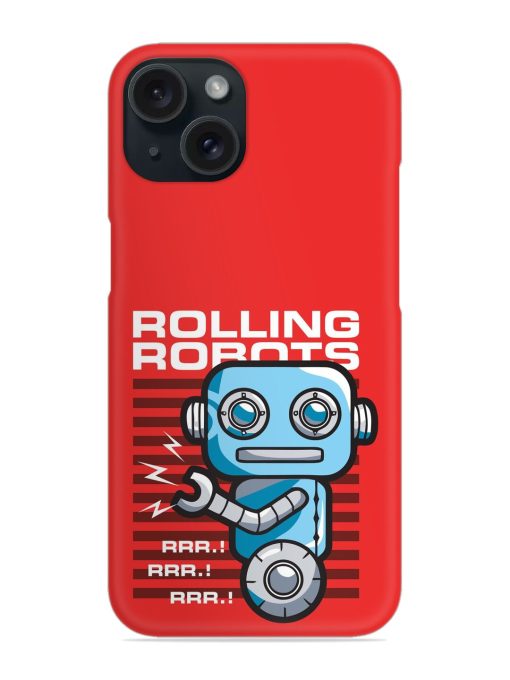 Robot Image Vector Snap Case Edge Zapvi