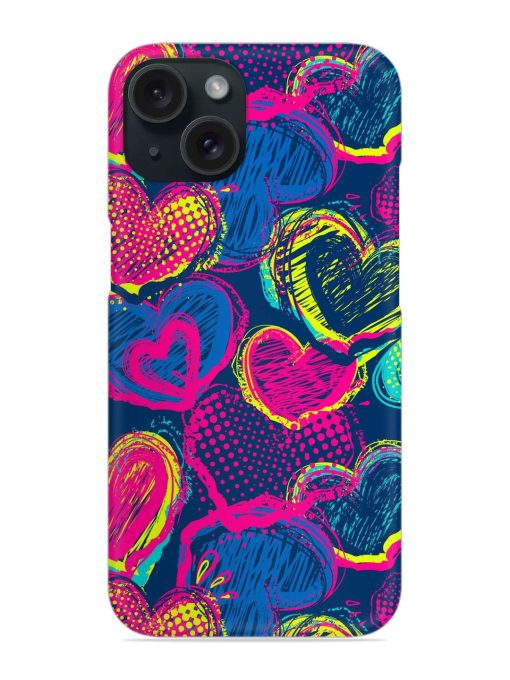 Abstract Seamless Hearts Snap Case Edge Zapvi