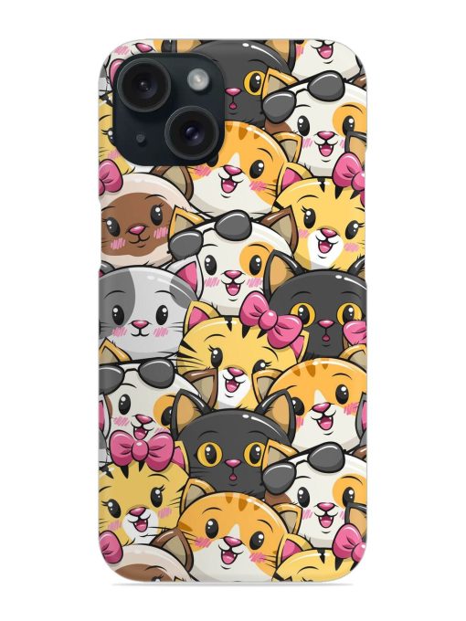 Seamless Pattern Cute Snap Case Edge Zapvi