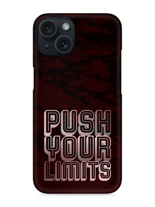 Push Your Limits Snap Case Edge Zapvi