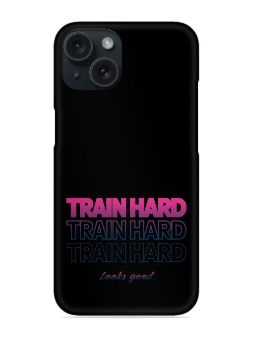 Train Hard Print Snap Case Edge Zapvi