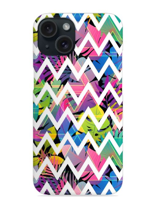 Zigzag Strips On Snap Case Edge Zapvi