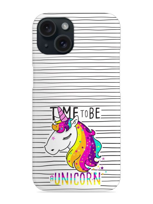 Cute Magical Unicorn Sweet Snap Case Edge Zapvi