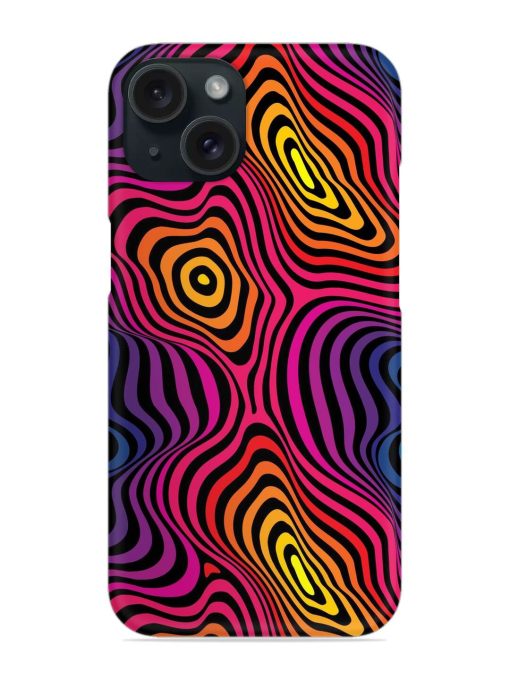 Colorful Fluid Curved Snap Case Edge Zapvi