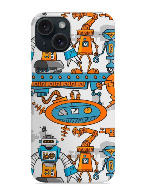 Seamless Pattern Cartoon Snap Case Edge Zapvi