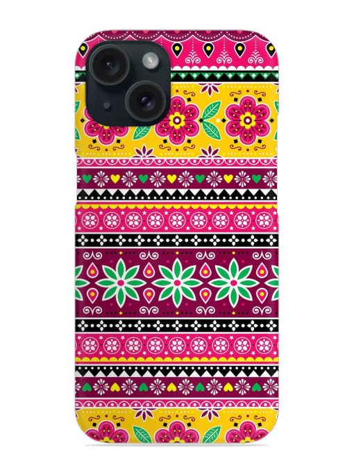 Yellow And Pink Mandala Truck Snap Case Edge Zapvi