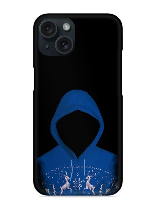 Faceless Blue Hooded Snap Case Edge Zapvi