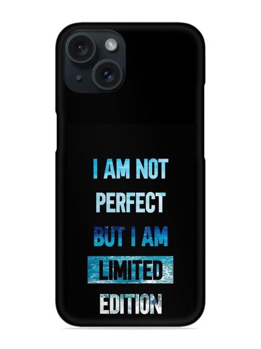 Limited Edition Quote Snap Case Edge Zapvi