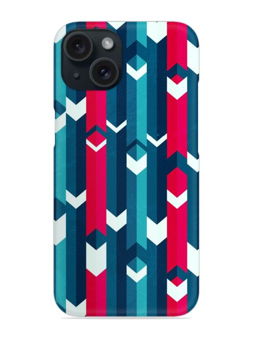 Blue Color Stripes Snap Case Edge Zapvi